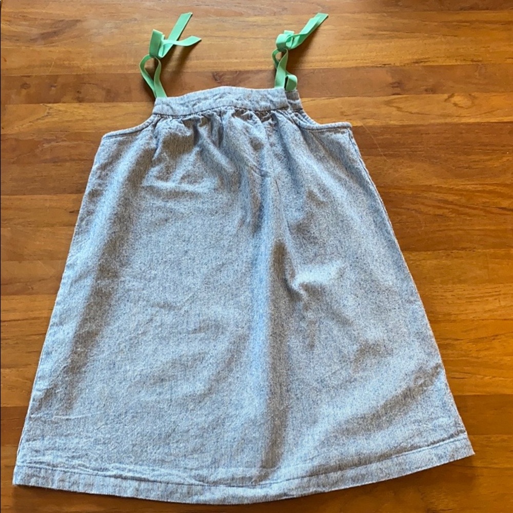 Hanna Andersson+Pinstriped Dress+Sz 100 (4)
